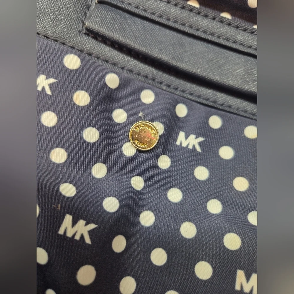 Micheal Kors nylon medium backpack & trav